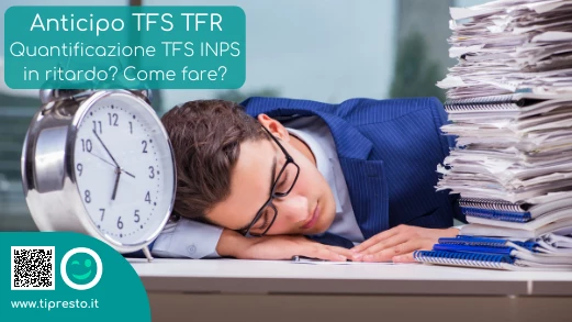 Reclami Inps per ritardi nella quantificazione TFS TFR dipendenti pubblici